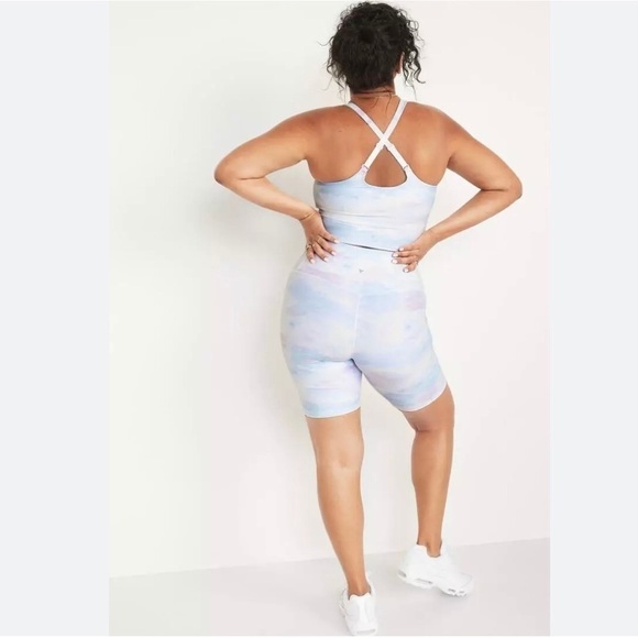 Old Navy High-Waisted PowerSoft Side-Pocket Biker Shorts 8-inch inseam Size 4X - Picture 5 of 15